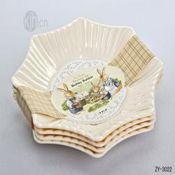 波比小號星星餐盤(pán)（4pcs