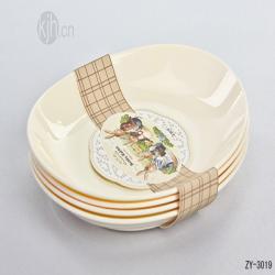 波比小號簡(jiǎn)約橢圓餐盤(pán)