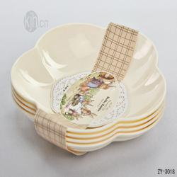 波比大號簡(jiǎn)約梅花餐盤(pán)