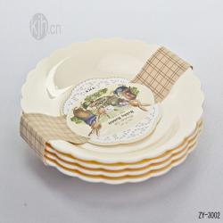 波比中號花邊圓形餐盤(pán)