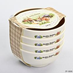 波比小號時(shí)尚雙色餐碗