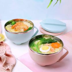 樂(lè )味不銹鋼泡面碗（1100