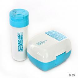 樂(lè)派方形分隔餐盒+隨