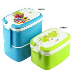 長(zhǎng)方型手提飯盒、雙層