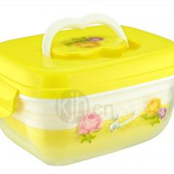 提手雙層便當盒（帶內盒