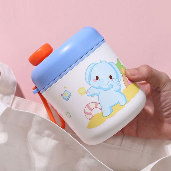 萌趣不銹鋼轉轉杯530m