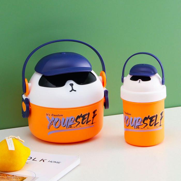 3D 音速單層便當盒套